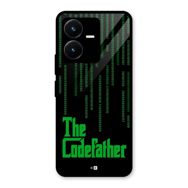 The Codefather Glass Back Case for Vivo Y22