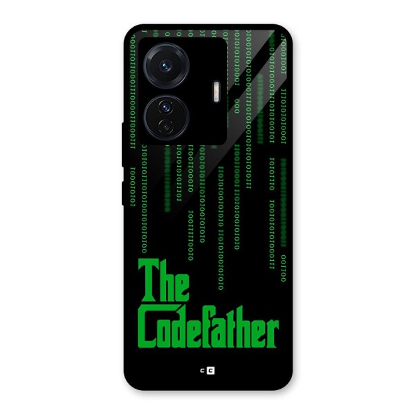 The Codefather Glass Back Case for Vivo iQOO Z6 Pro