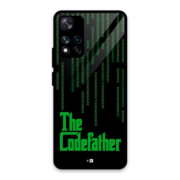 The Codefather Glass Back Case for Xiaomi 11i HyperCharge 5G