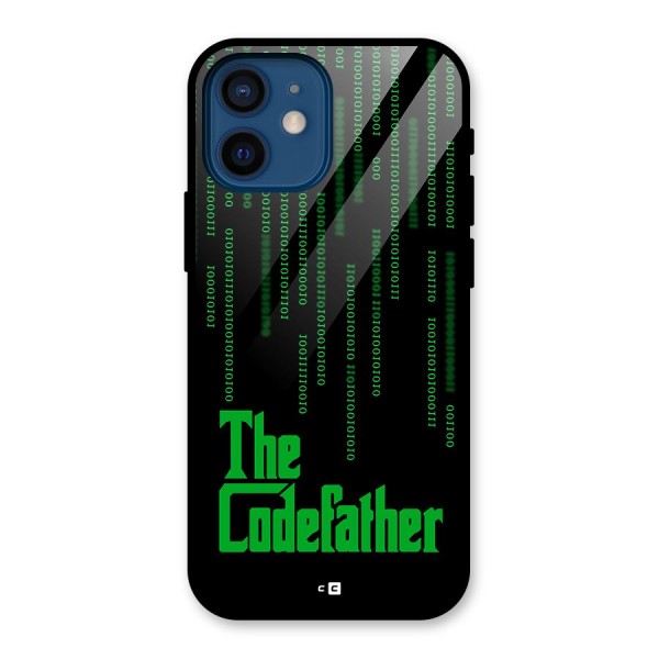 The Codefather Glass Back Case for iPhone 12 Mini