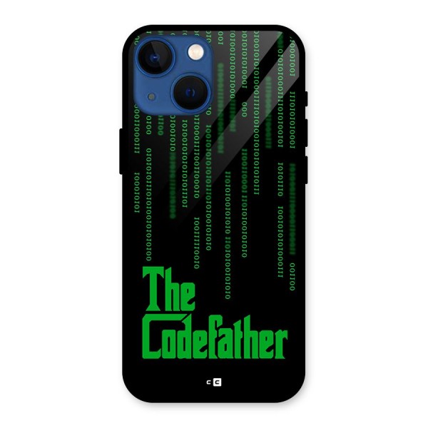 The Codefather Glass Back Case for iPhone 13 Mini