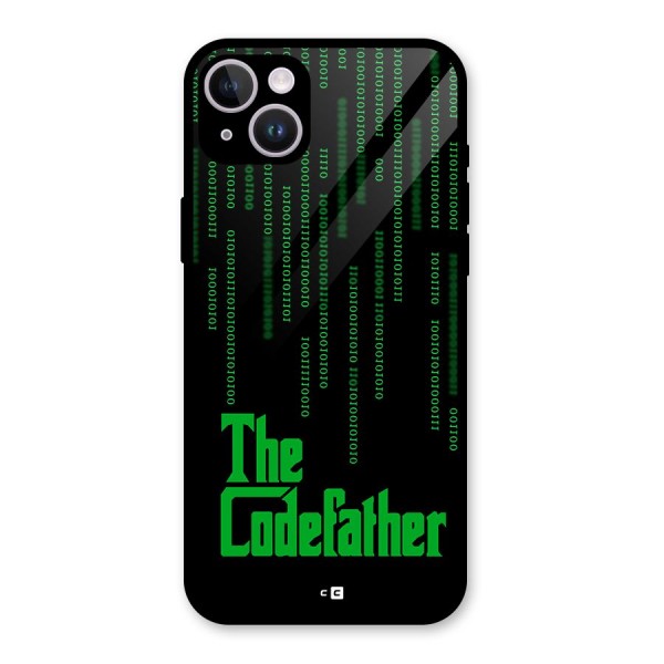 The Codefather Glass Back Case for iPhone 14 Plus