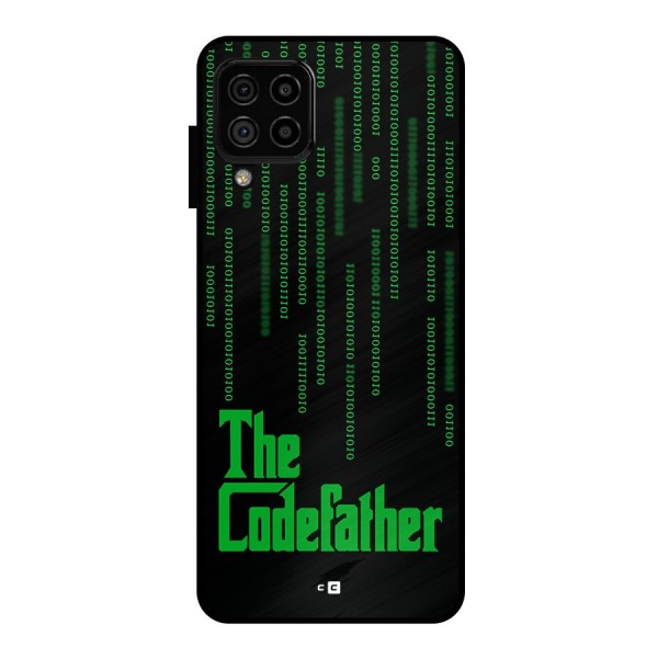 The Codefather Metal Back Case for Galaxy A22 4G