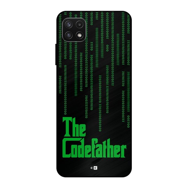 The Codefather Metal Back Case for Galaxy A22 5G