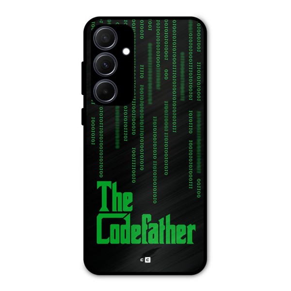 The Codefather Metal Back Case for Galaxy A35