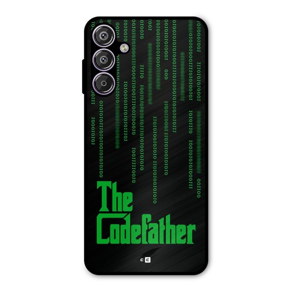 The Codefather Metal Back Case for Galaxy F15