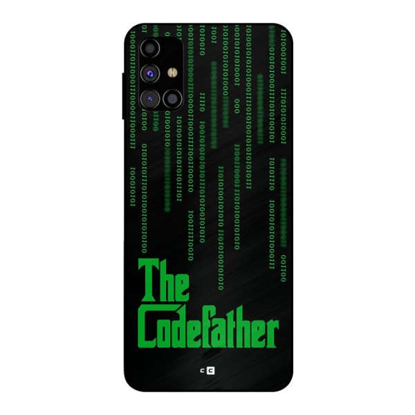 The Codefather Metal Back Case for Galaxy M31s