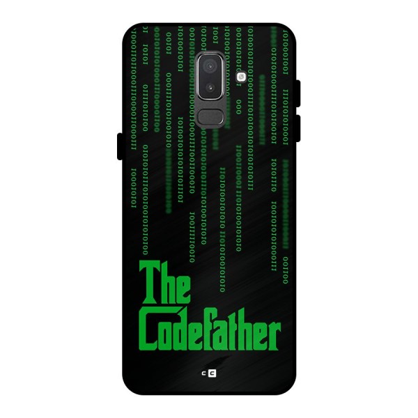 The Codefather Metal Back Case for Galaxy On8 (2018)