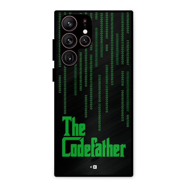 The Codefather Metal Back Case for Galaxy S22 Ultra 5G