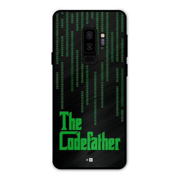 The Codefather Metal Back Case for Galaxy S9 Plus