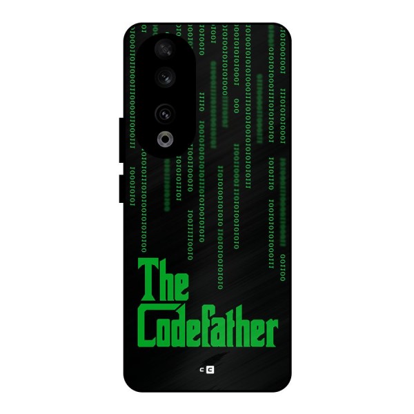 The Codefather Metal Back Case for Honor 90