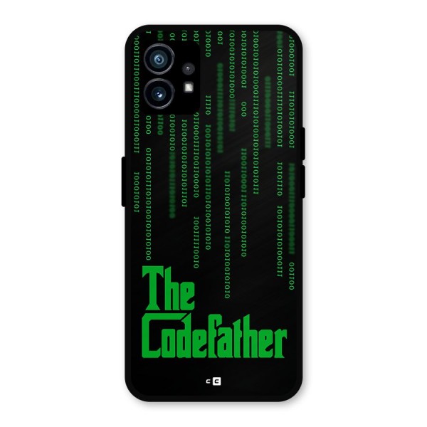 The Codefather Metal Back Case for Nothing Phone 1