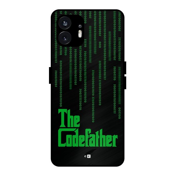 The Codefather Metal Back Case for Nothing Phone 2