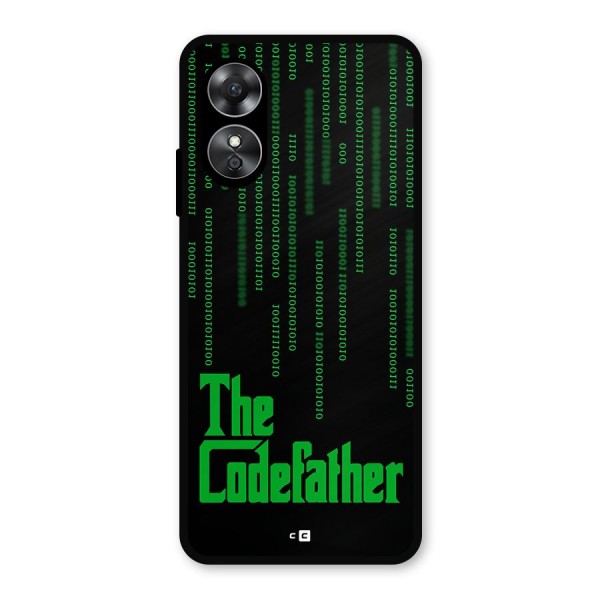 The Codefather Metal Back Case for Oppo A17