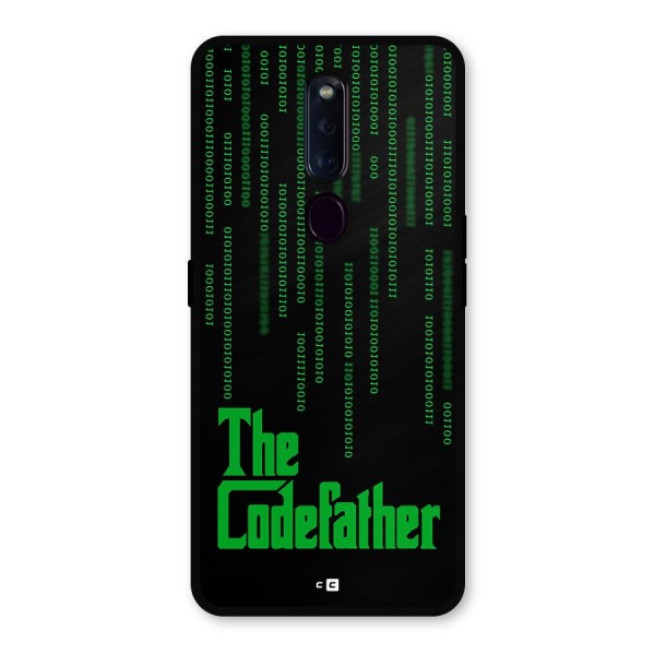 The Codefather Metal Back Case for Oppo F11 Pro