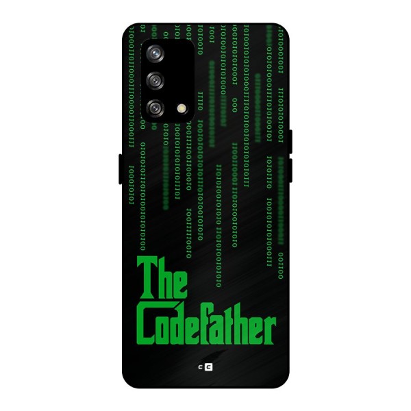 The Codefather Metal Back Case for Oppo F19