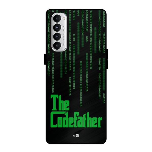 The Codefather Metal Back Case for Oppo Reno4 Pro