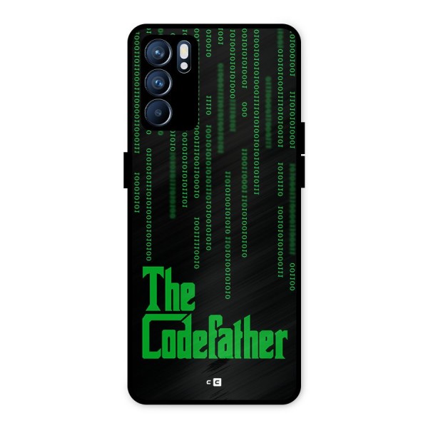 The Codefather Metal Back Case for Oppo Reno6 5G