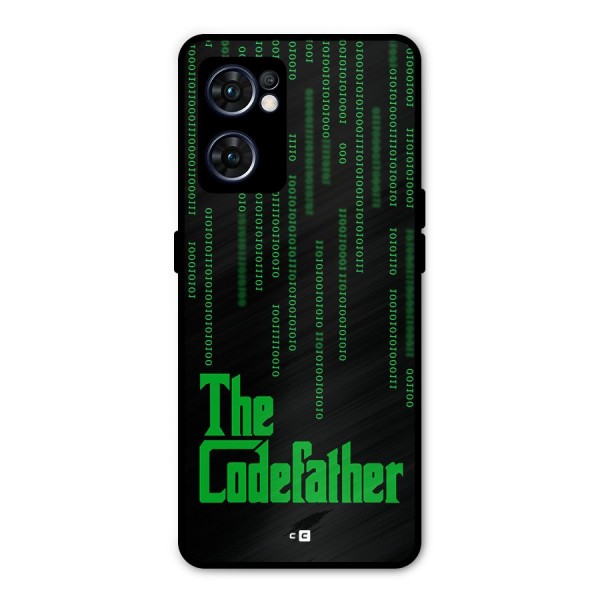 The Codefather Metal Back Case for Oppo Reno7 5G