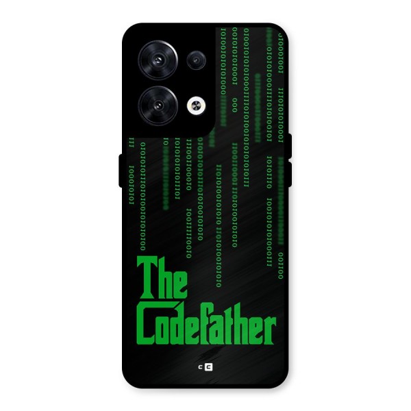 The Codefather Metal Back Case for Oppo Reno8 5G