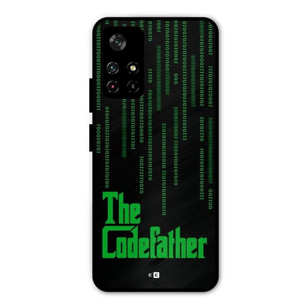 The Codefather Metal Back Case for Poco M4 Pro 5G