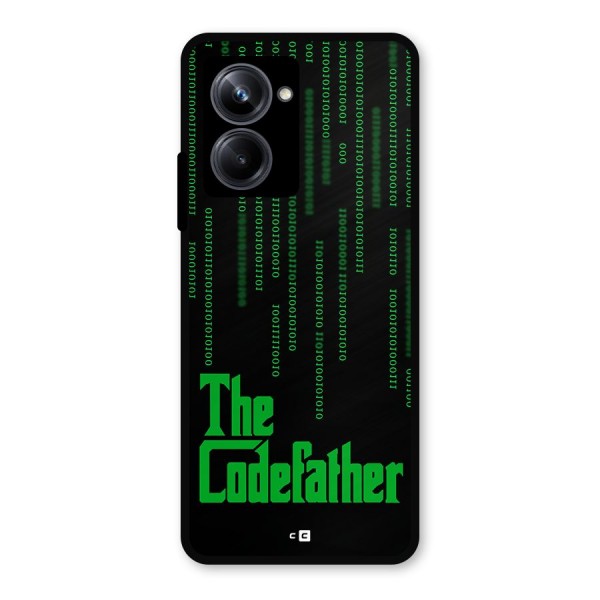 The Codefather Metal Back Case for Realme 10 Pro