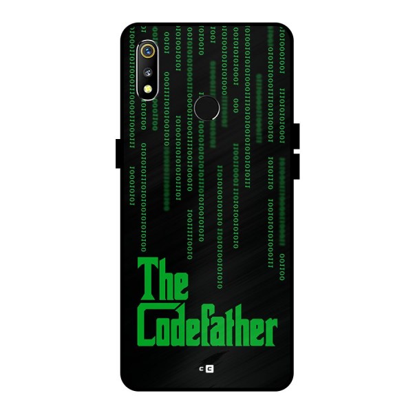 The Codefather Metal Back Case for Realme 3