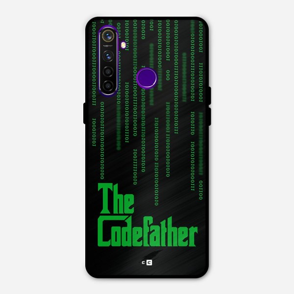 The Codefather Metal Back Case for Realme 5 Pro