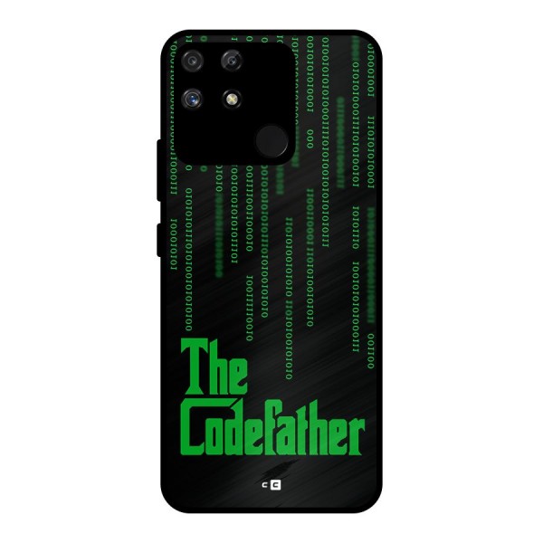 The Codefather Metal Back Case for Realme Narzo 50A