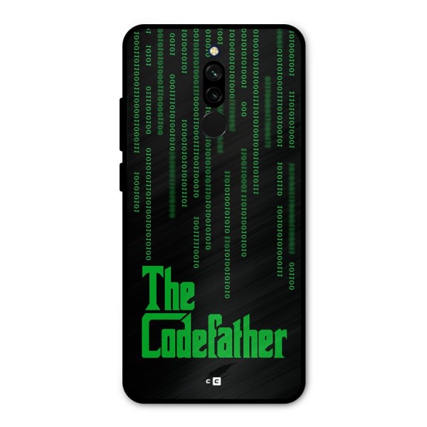 The Codefather Metal Back Case for Redmi 8