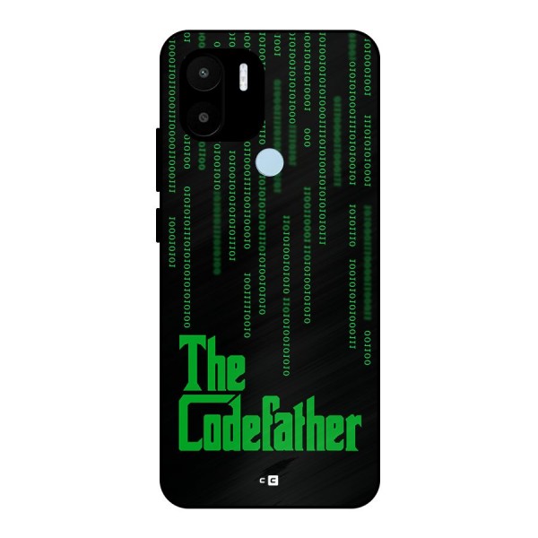 The Codefather Metal Back Case for Redmi A2 Plus