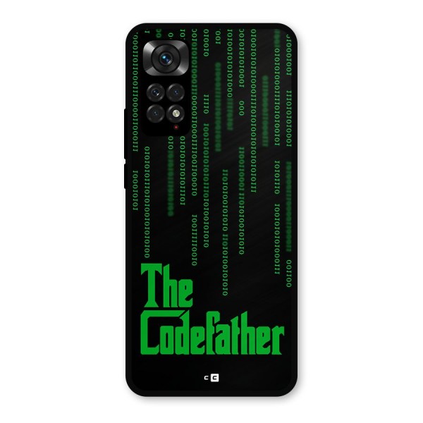 The Codefather Metal Back Case for Redmi Note 11