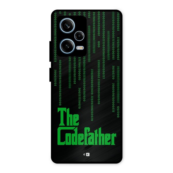 The Codefather Metal Back Case for Redmi Note 12 Pro