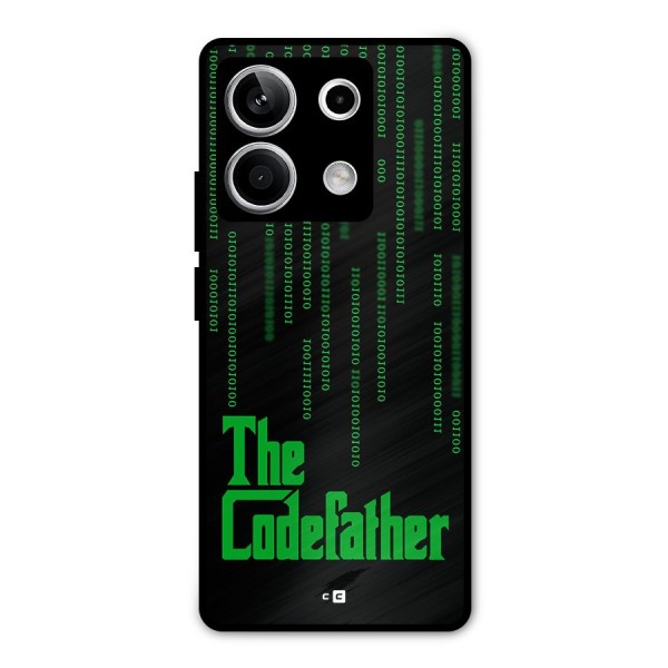 The Codefather Metal Back Case for Redmi Note 13 5G