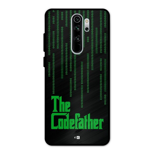 The Codefather Metal Back Case for Redmi Note 8 Pro