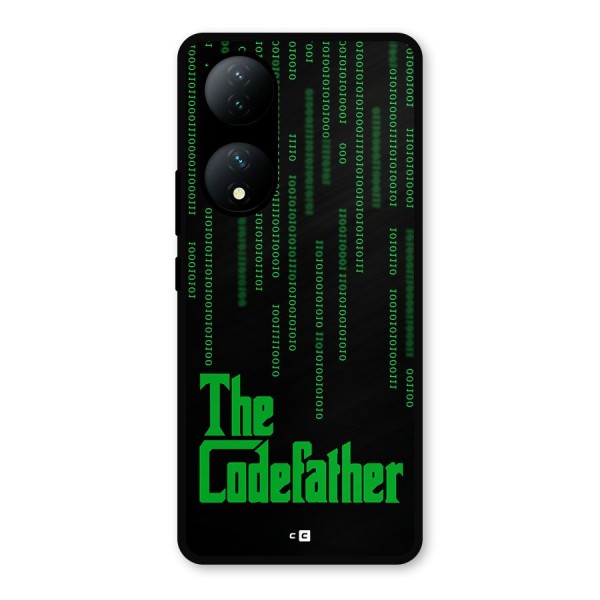 The Codefather Metal Back Case for Vivo Y100a