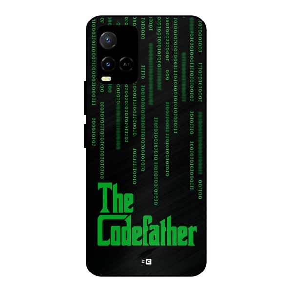 The Codefather Metal Back Case for Vivo Y21A