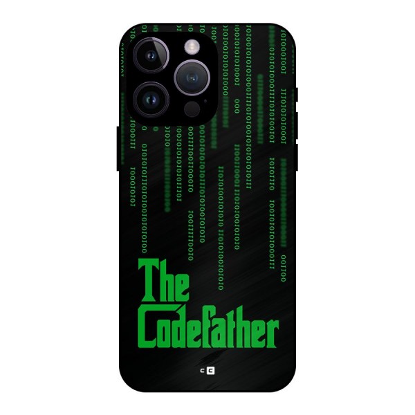 The Codefather Metal Back Case for iPhone 14 Pro Max