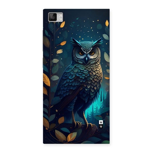 The Cunning Owl Back Case for Mi3