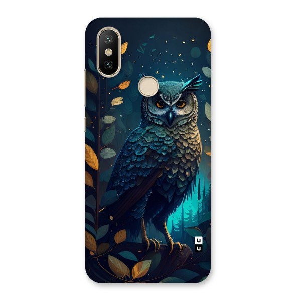 The Cunning Owl Back Case for Mi A2