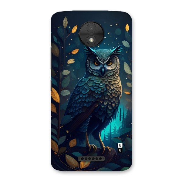 The Cunning Owl Back Case for Moto C