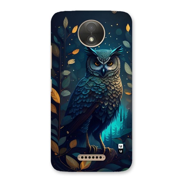 The Cunning Owl Back Case for Moto C Plus