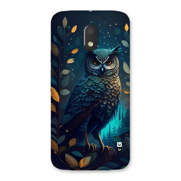 The Cunning Owl Back Case for Moto E3 Power