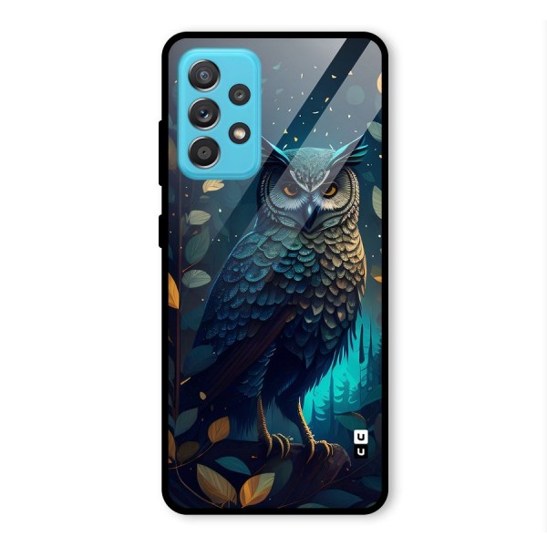 The Cunning Owl Glass Back Case for Galaxy A52