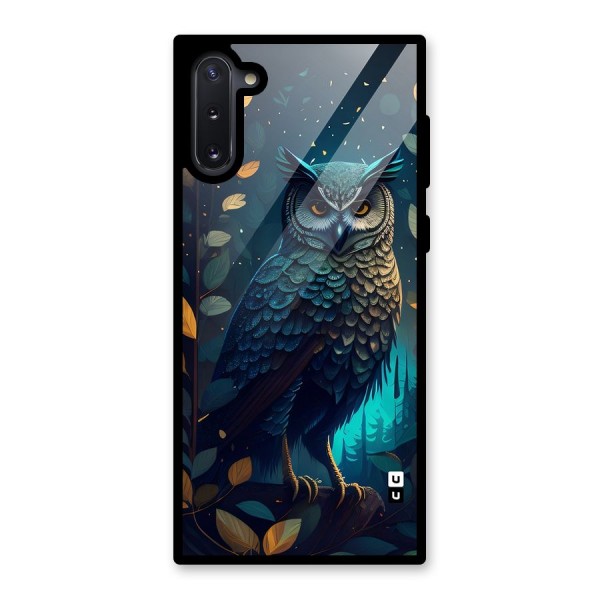 The Cunning Owl Glass Back Case for Galaxy Note 10