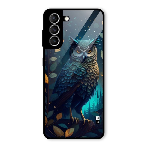 The Cunning Owl Glass Back Case for Galaxy S21 5G