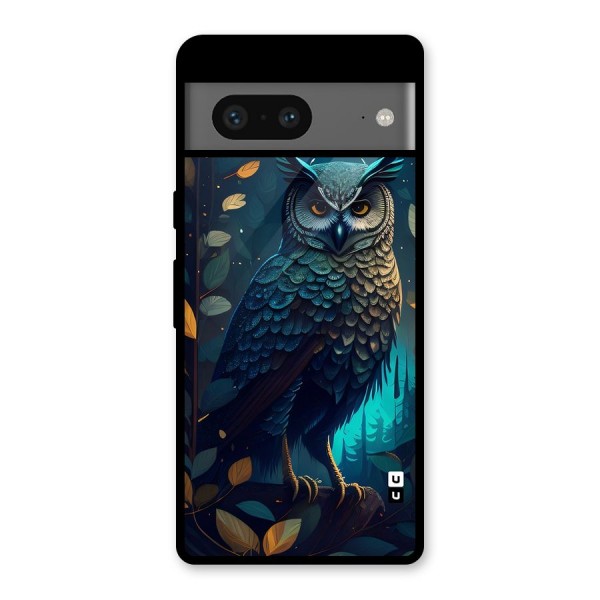 The Cunning Owl Glass Back Case for Google Pixel 7