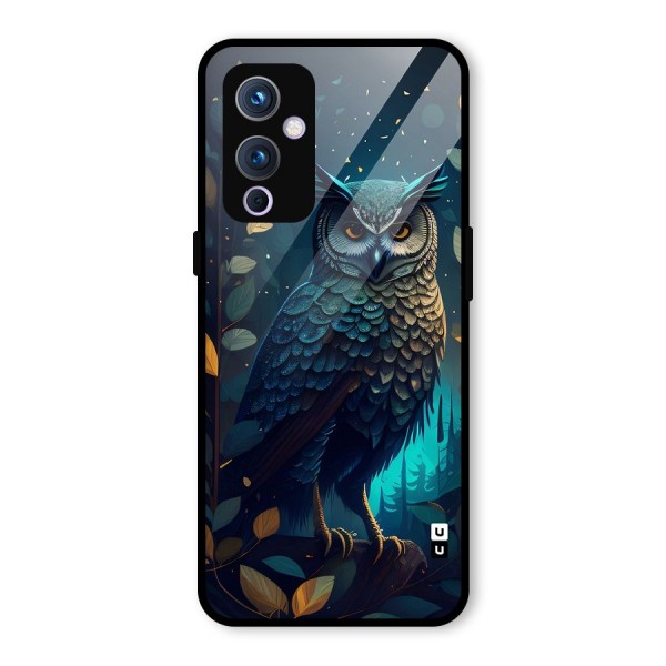 The Cunning Owl Glass Back Case for OnePlus 9