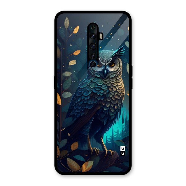 The Cunning Owl Glass Back Case for Oppo Reno2 Z