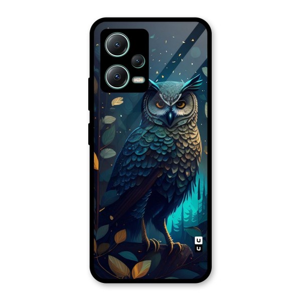 The Cunning Owl Glass Back Case for Poco X5